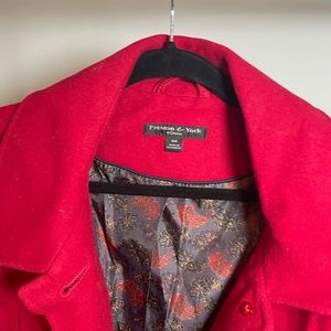 Preston and York Red winter coat